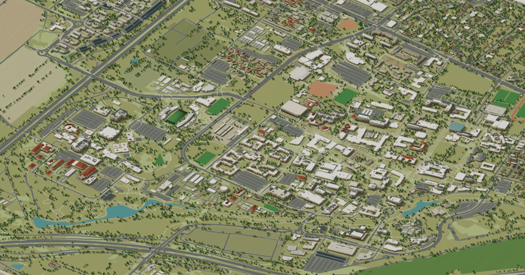University of California, Davis campus map