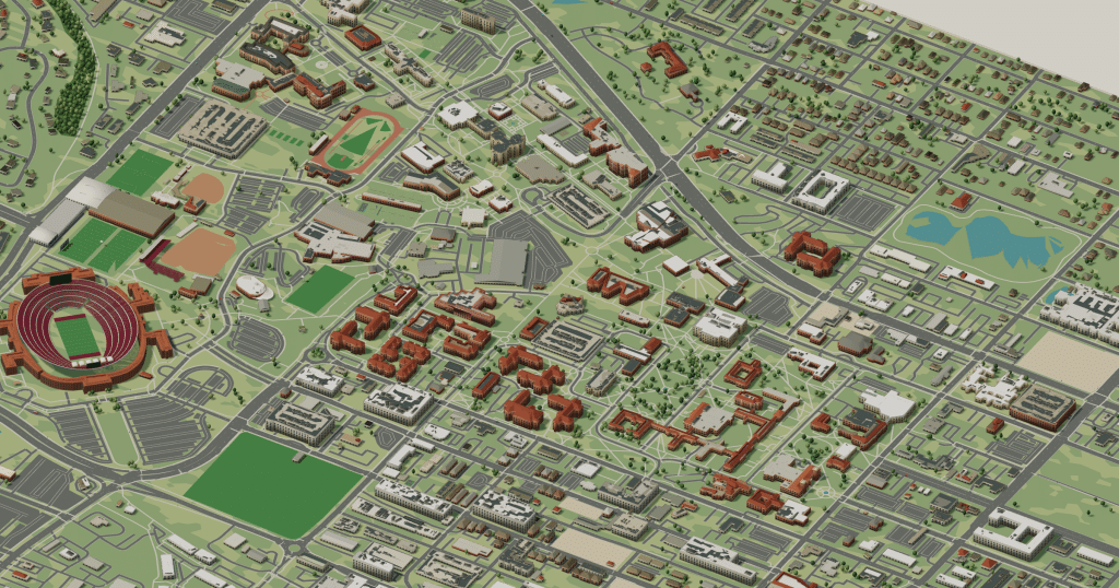 Florida State University campus map