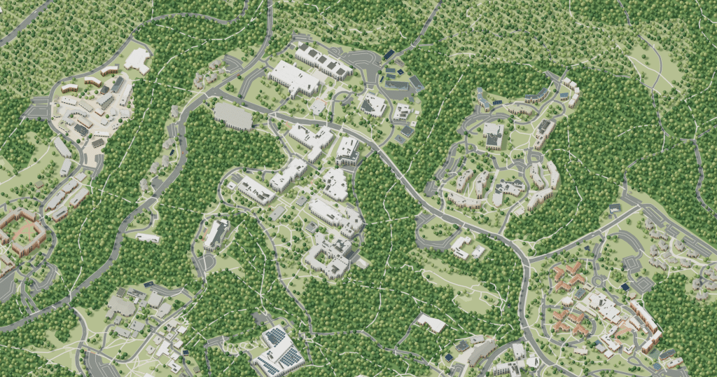 University of California, Santa Cruz campus map